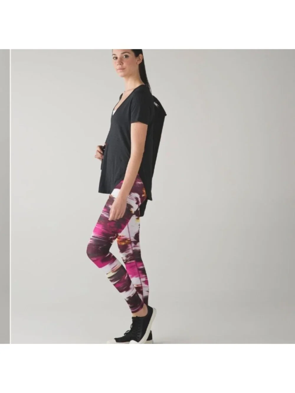 Lululemon Wunder Under Pant III Full-On Luxtreme Pigment Wind Berry Rumble Multi
